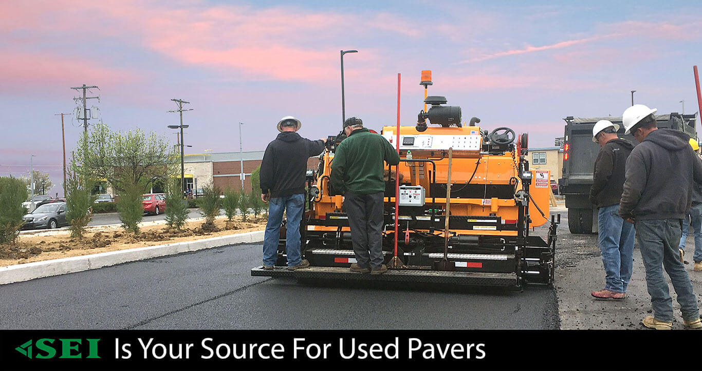 SEI Is Your Source For Used Pavers